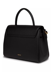 Versace Medium La Medusa Leather Top Handle Bag