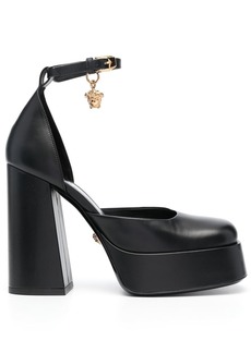 Versace Medusa Aevitas 125mm leather pumps