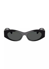 Versace Medusa Biggie 51MM Cat-Eye Sunglasses