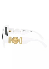 Versace Medusa Biggie 55MM Square Sunglasses