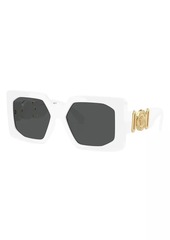 Versace Medusa Biggie 55MM Square Sunglasses