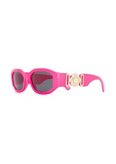 Versace Medusa Biggie oval frame sunglasses