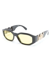 Versace Medusa Biggie rectangle-frame sunglasses