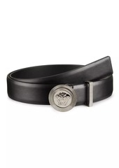 Versace ​Medusa Buckle Leather Belt