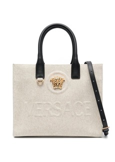 Versace large La Medusa canvas tote bag