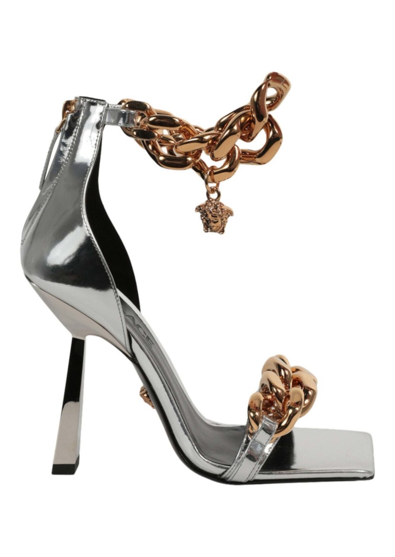 Versace Medusa Chain High Heel Sandals