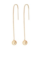 Versace Medusa chain-link drop earrings