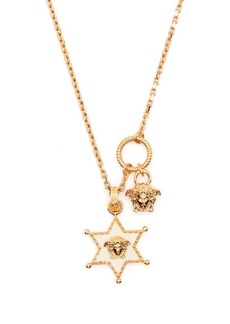 Versace Western sheriff-star necklace