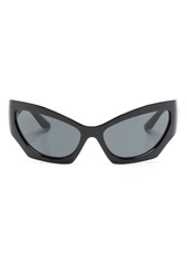 Versace Medusa-detail cat-eye sunglasses