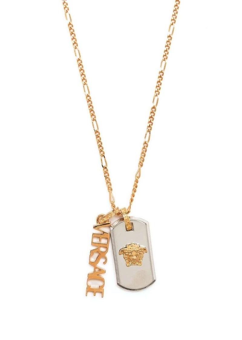 Versace Medusa logo necklace