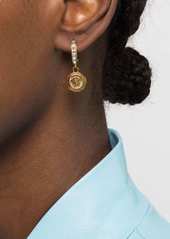 Versace Medusa-embellished hoop earrings