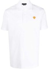 Versace Medusa embroidered polo shirt