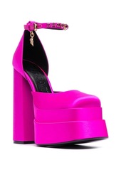 Versace Medusa Head charm platform sandals