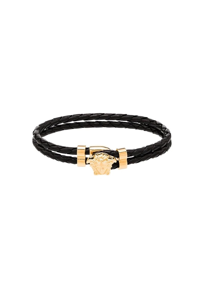 Versace La Medusa leather bracelet