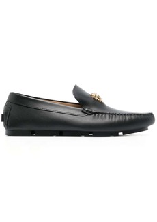 Versace La Medusa leather loafers