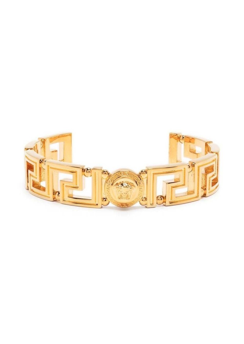 Versace Medusa Greca cuff bracelet