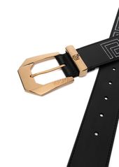 Versace Greca leather belt