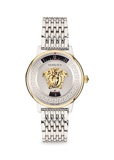 Versace Medusa Icon Stainless Steel Bracelet Watch