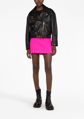 Versace leather biker jacket