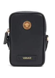 Versace Medusa Leather Phone Holder