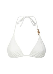 Versace Medusa Lycra Triangle Bikini Top