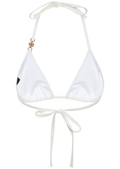 Versace Medusa Lycra Triangle Bikini Top