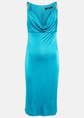 Versace Medusa midi dress