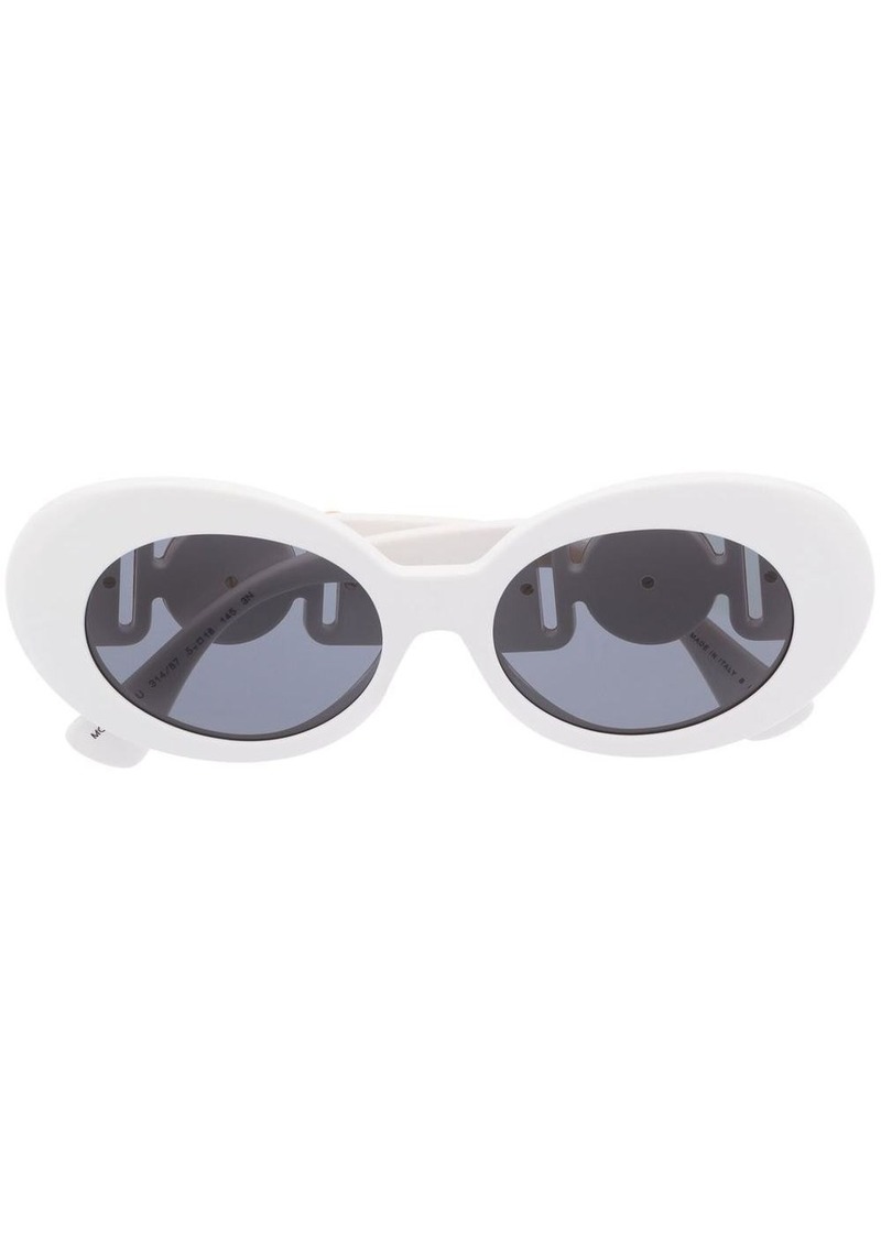 Versace Medusa oval-frame sunglasses