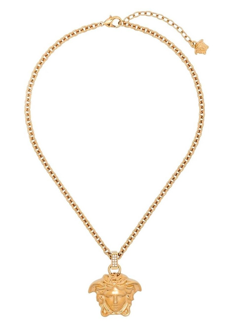 Versace La Medusa crystal-embellished necklace