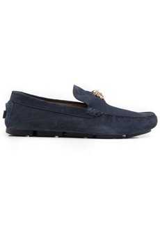 Versace La Medusa suede loafers