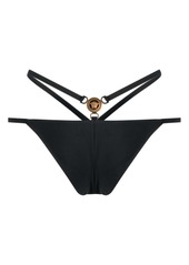 Versace Medusa-plaque strappy bikini bottoms