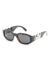 Versace Medusa rectangle-frame sunglasses