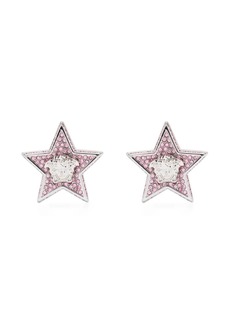 Versace Medusa Star crystal-embellished stud earrings