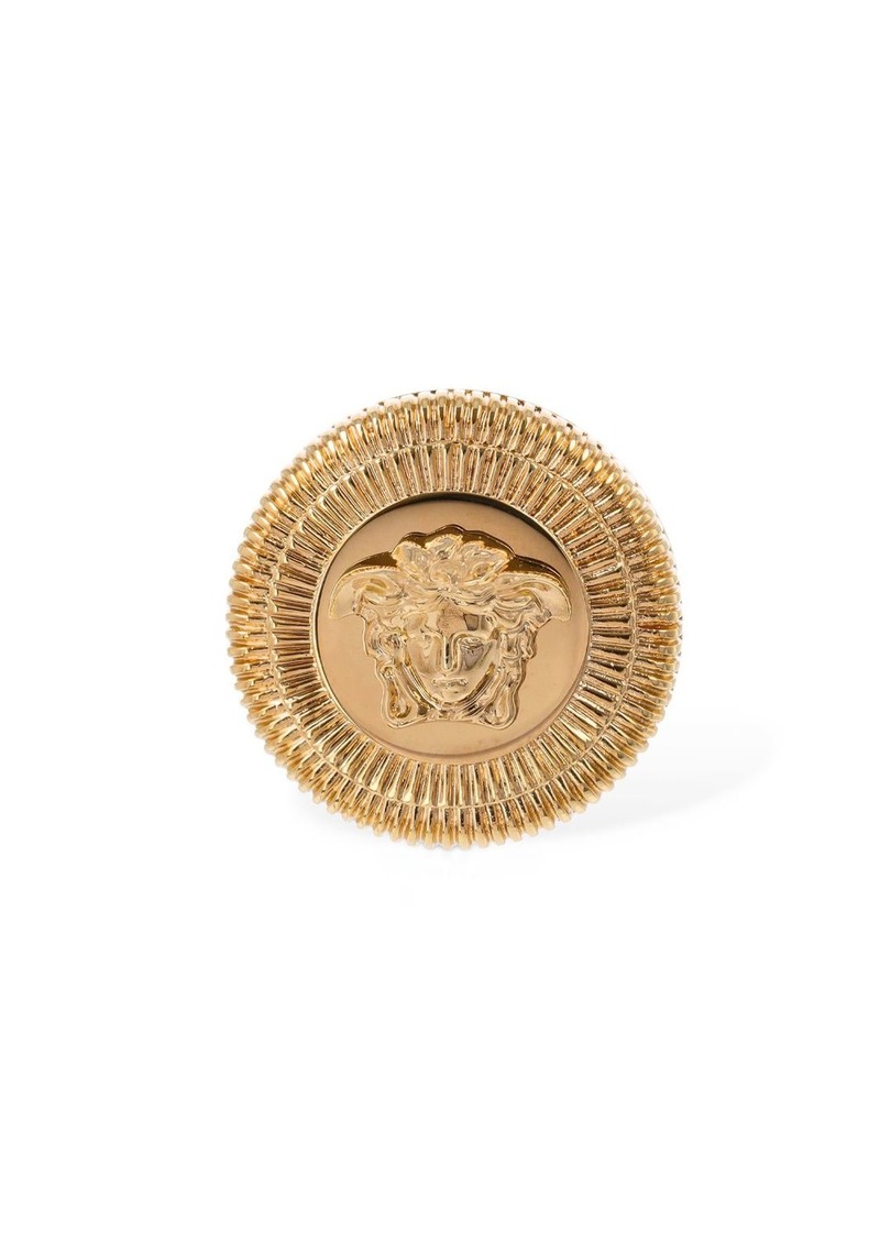 Versace Medusa Thick Ring