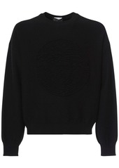 Versace Medusa Wool Knit Crewneck Sweater