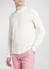 Versace Men's Greca Jacquard Sweater