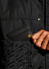 Versace Men's Vitello Medusa Head Leather Card Holder