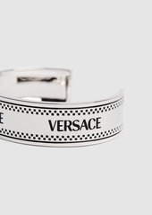 Versace Metal Logo Cuff Bracelet