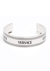 Versace Metal Logo Cuff Bracelet