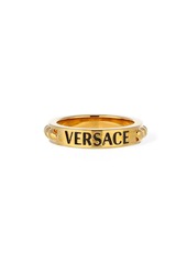 Versace Metal Logo Ring