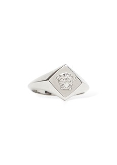 Versace Metal Logo Ring