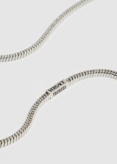 Versace Metal Plaque Necklace