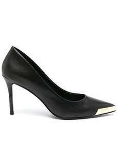 Versace metal-toe 85mm leather pumps