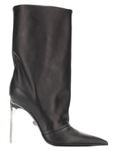 Versace mid-calf stiletto boots