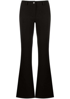 Versace mid-rise bootcut trousers