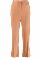 Versace mid-rise cropped trousers