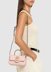 Versace Mini La Medusa Leather Top Handle Bag