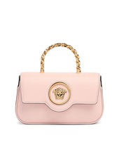 Versace Mini La Medusa Leather Top Handle Bag