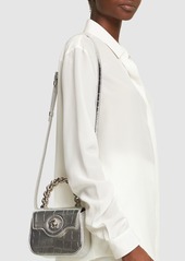 Versace Mini Medusa Embossed Leather Bag