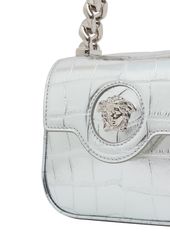 Versace Mini Medusa Embossed Leather Bag